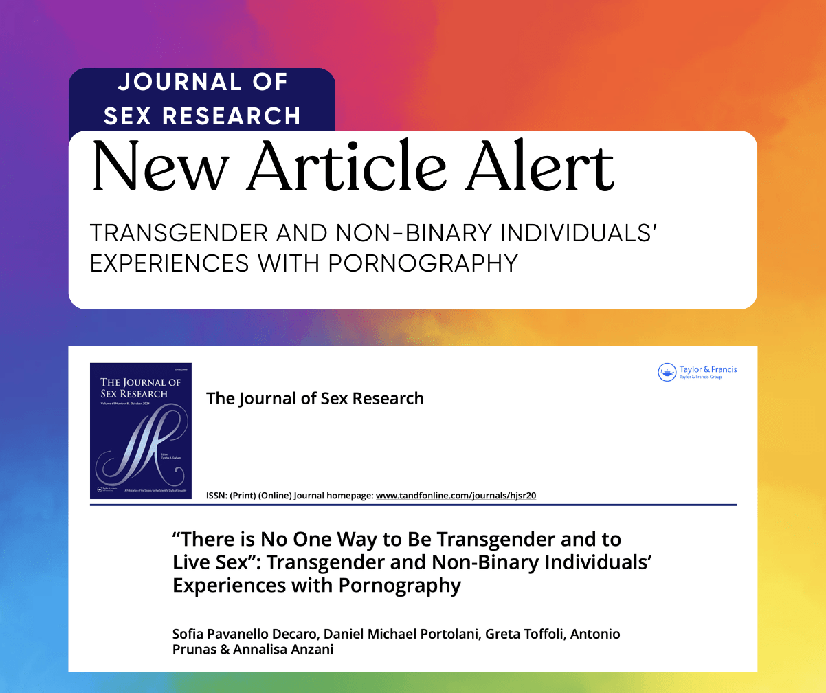 Transgender and Non-Binary Individuals’ Perceptions and Experiences of Pornography